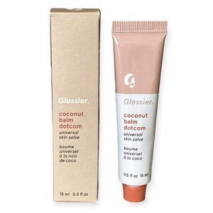 GLOSSIER ORIGINAL FORMULA Balm Dotcom Coconut Universal Skin Salve Lip Balm NEW